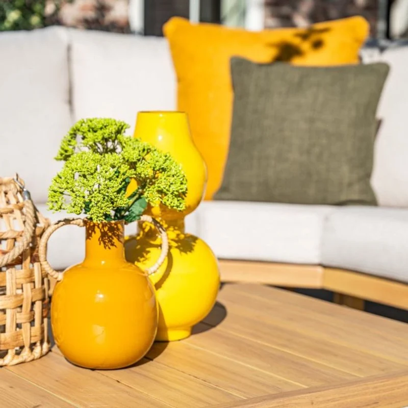 Havana loungeset 5-delig - Natural Teak Look