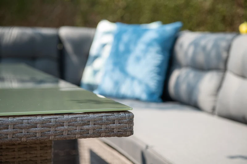 Garden Impressions Coral lounge/dining set 5-delig - organic grey
