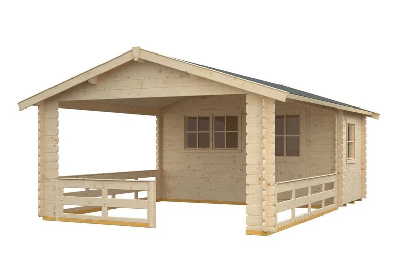 Skan Holz Gartenhaus Modell Alicante