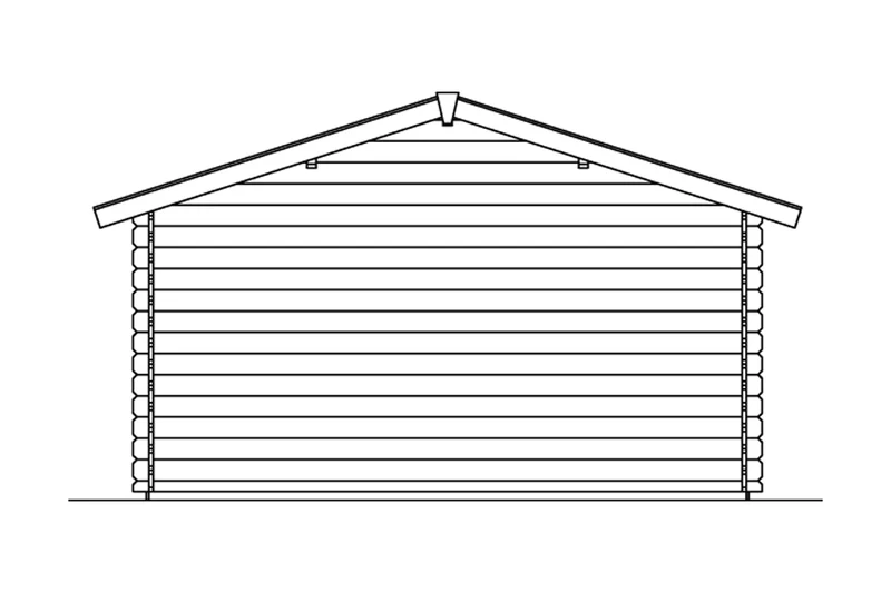 Skan Holz Gartenhaus Modell Alicante