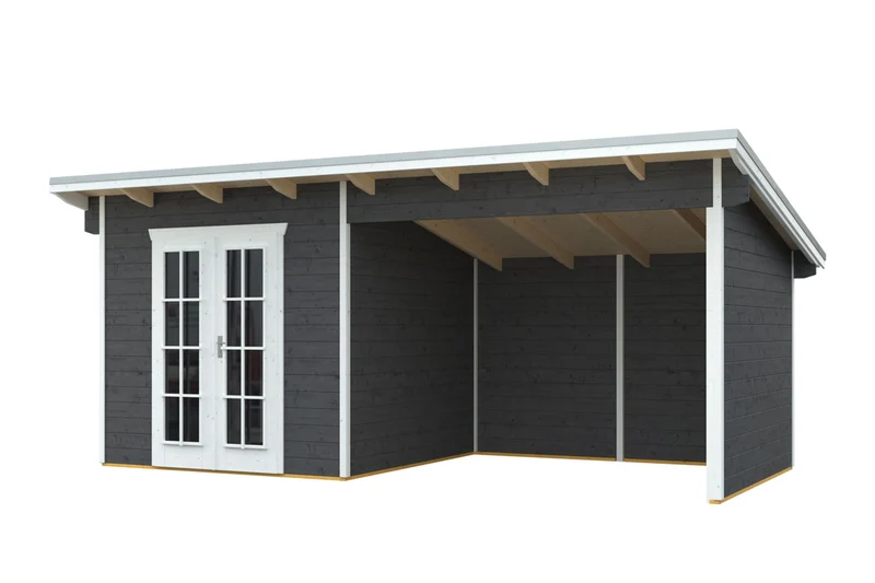 Skan Holz Gartenhaus Modell Texel