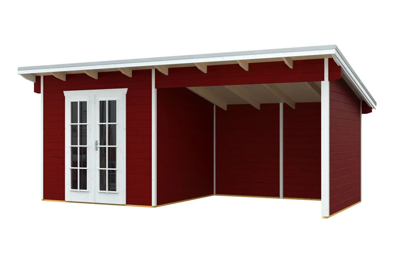 Skan Holz Gartenhaus Modell Texel