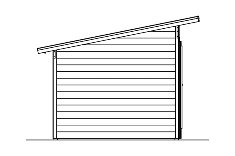 Skan Holz Gartenhaus Modell Texel