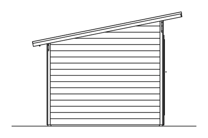 Skan Holz Gartenhaus Modell Ostende