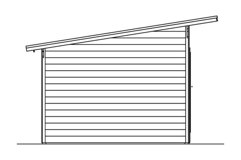 Skan Holz Gartenhaus Modell Ostende