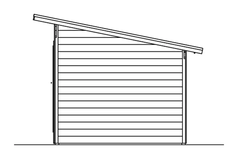 Skan Holz Gartenhaus Modell Ostende
