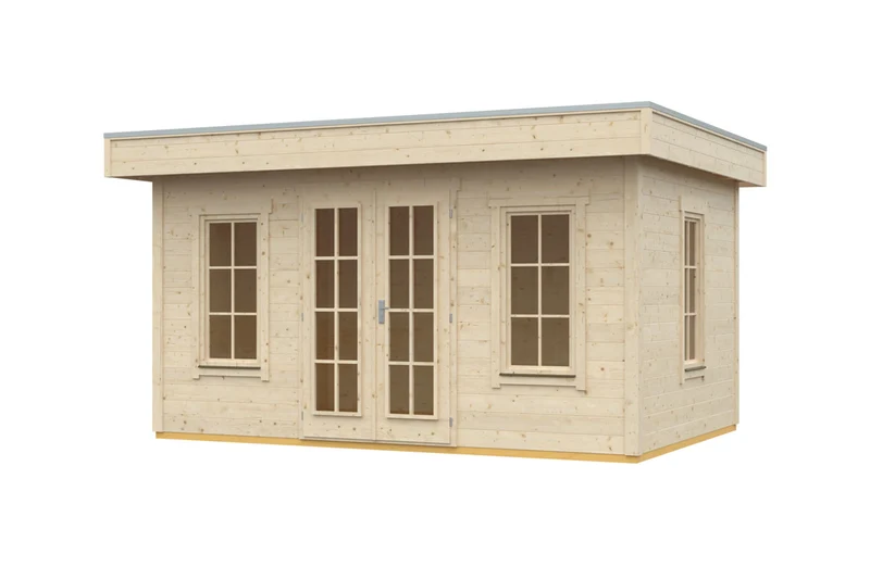 Skan Holz Gartenhaus Modell Basel