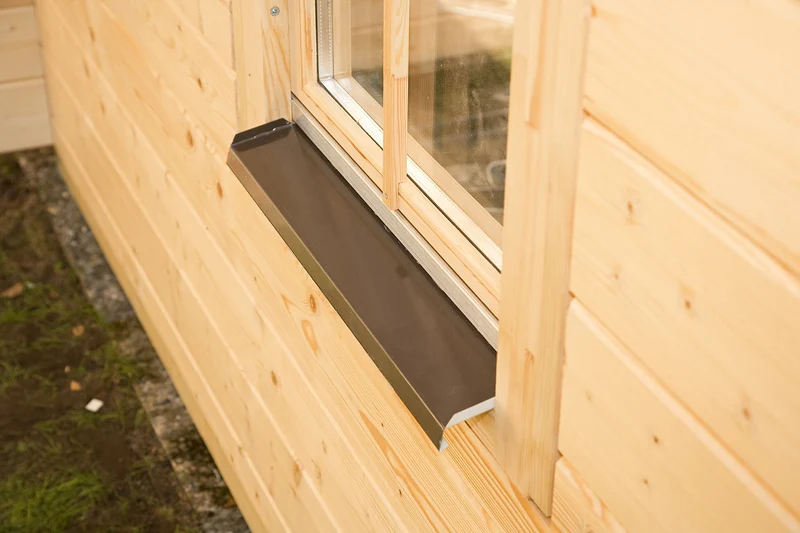 Skan Holz Gartenhaus Modell Basel