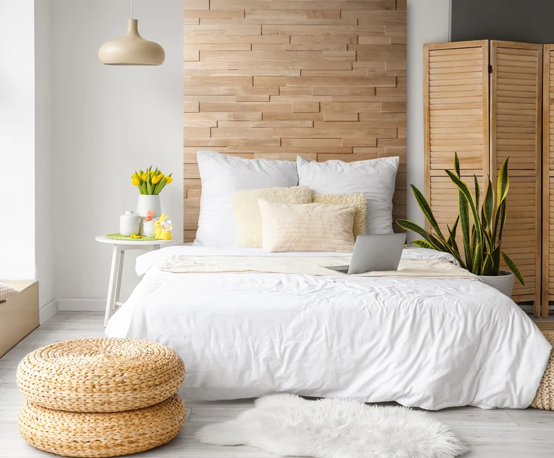 Eiche glatt 3D Holz Paneele Wandverkleidung