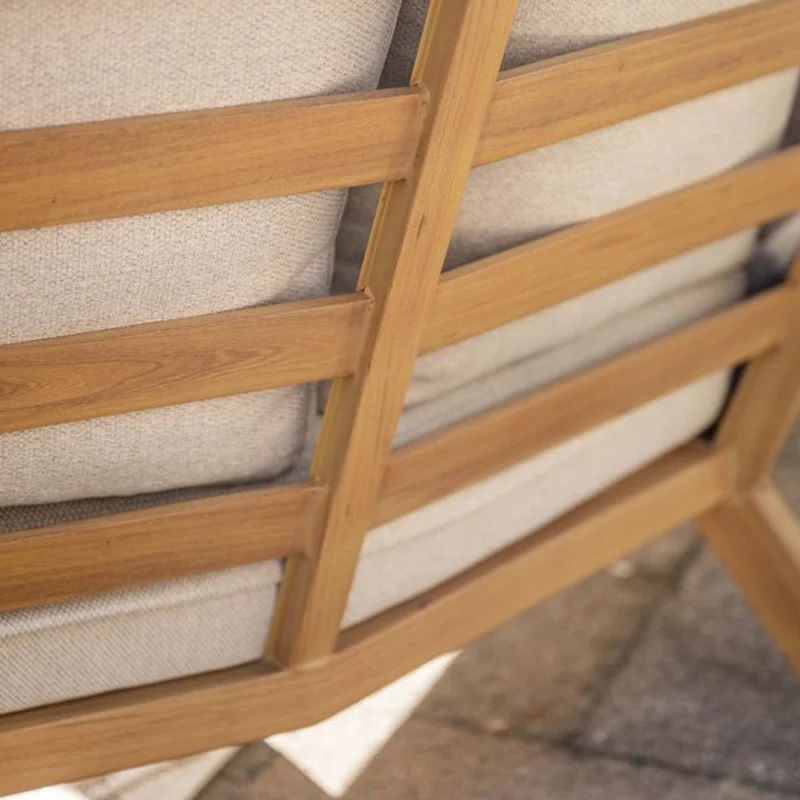 Havana loungeset 3-delig - Natural Teak Look