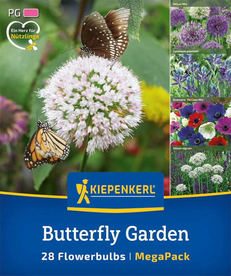 Kiepenkerl Blumenzwiebelmischung "Butterfly Garden", Mega-Pack