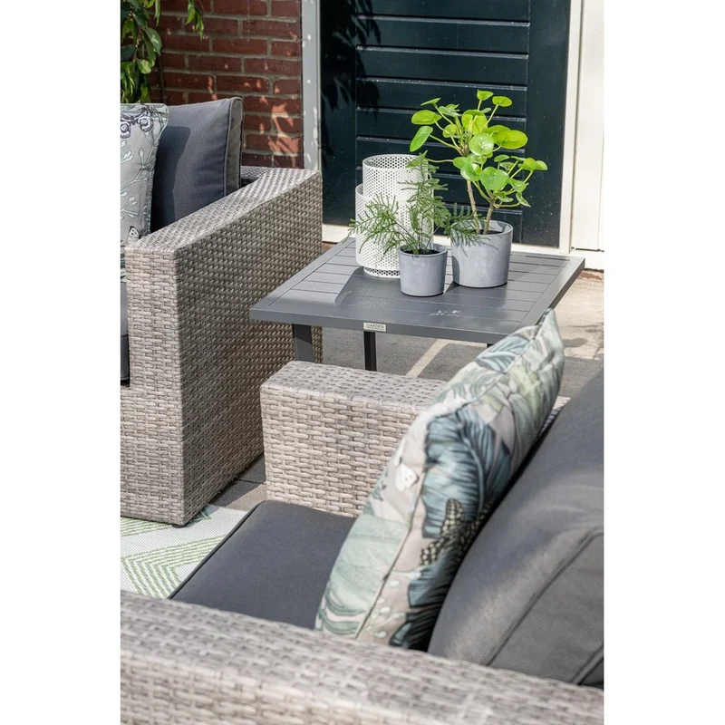 Cayman II lounge fauteuil - organic grey - Garden Impressions