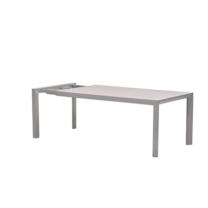 Latina uitschuifbare tuintafel 180/230x100 cm taupe