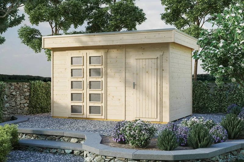 Skan Holz Gartenhaus Modell Venlo 3