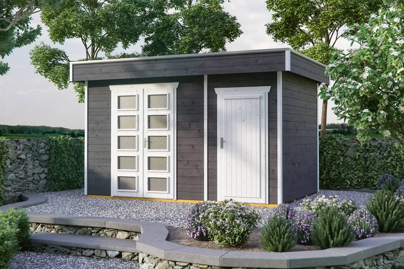 Skan Holz Gartenhaus Modell Venlo 3
