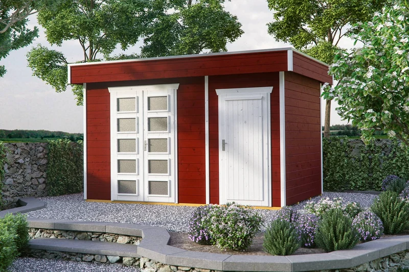 Skan Holz Gartenhaus Modell Venlo 3