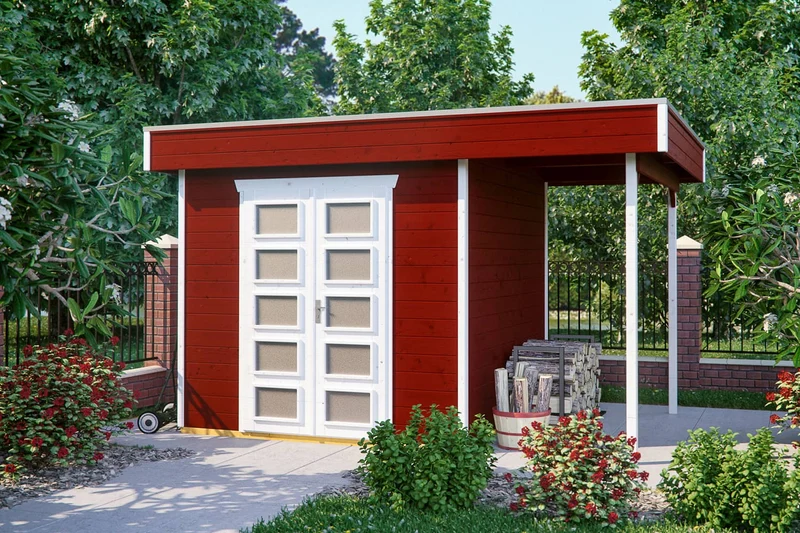 Skan Holz Gartenhaus Modell Venlo 2