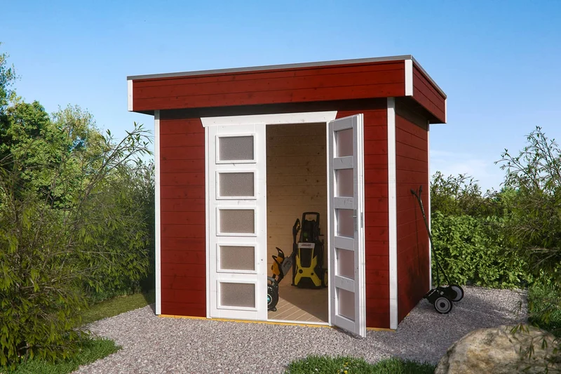 Skan Holz Gartenhaus Modell Venlo 1
