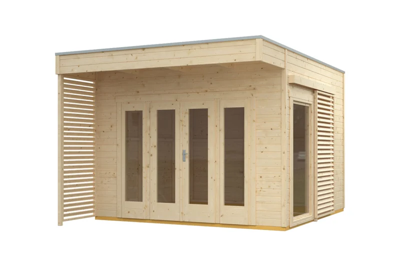 Skan Holz Gartenhaus Modell Tokio 2