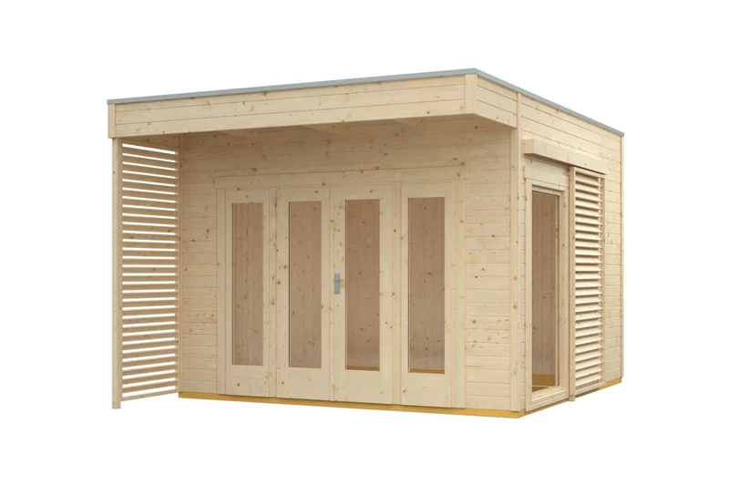Skan Holz Gartenhaus Modell Tokio 2