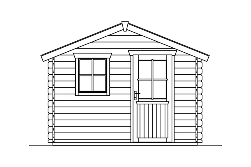 Skan Holz Gartenhaus Modell Como