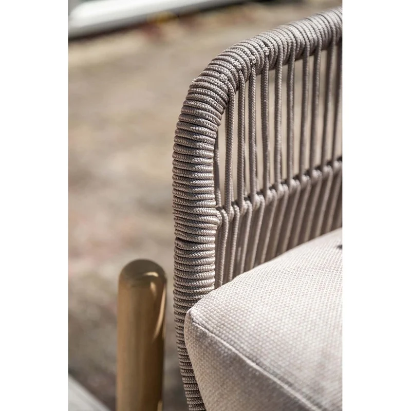 Garden Impressions Talara loungeset 5-delig acacia white wash taupe