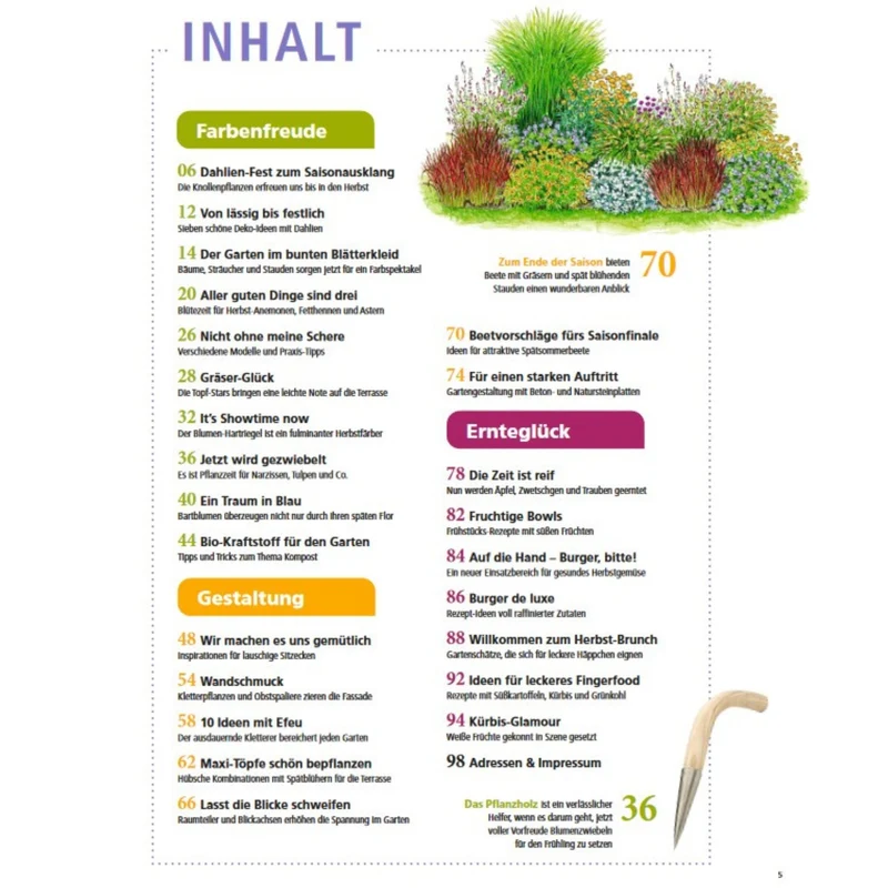 Zeitschrift Mein schöner Garten Spezial 'Herbstideen' 04/25