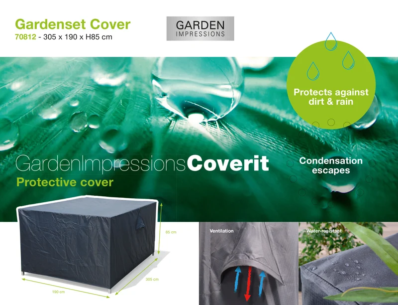 Coverit tuinset hoes - 305x190xH85 cm