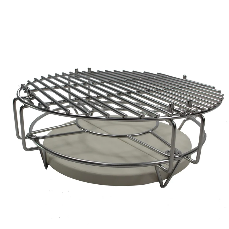 Keij Divide and Conquer - Flexible Cooking System - Compact - 15 inch - met gietijzeren grillplaat en grillrooster