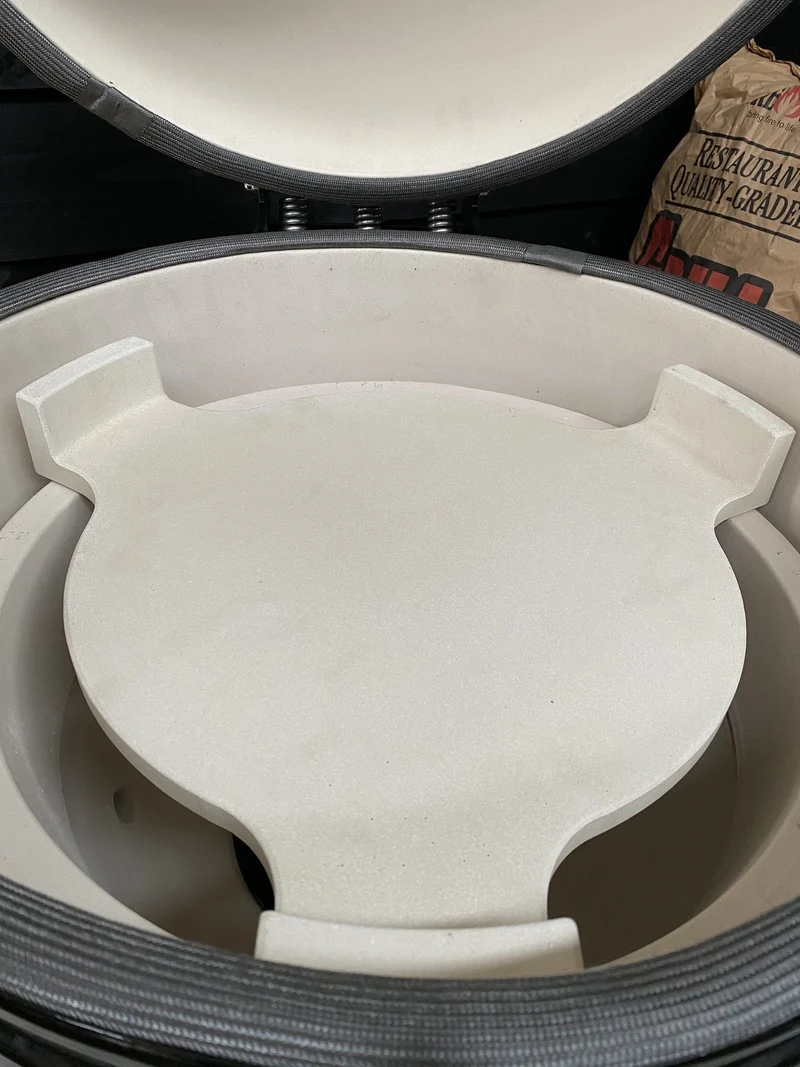 Keij Keramische Plate setter - heat deflector - hitteschild - (X)XL - 23/25 inch