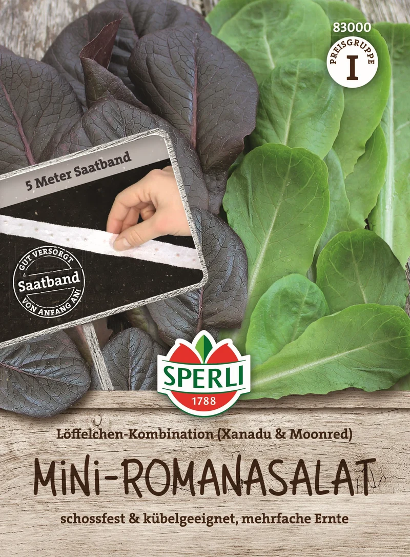 SPERLI Samen-Set "Frische Salatvielfalt - Easy Gardening"