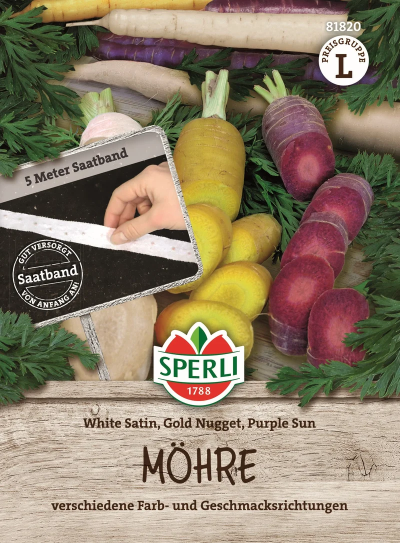 SPERLI Samen-Set "Gemüse Kombis - Easy Gardening"