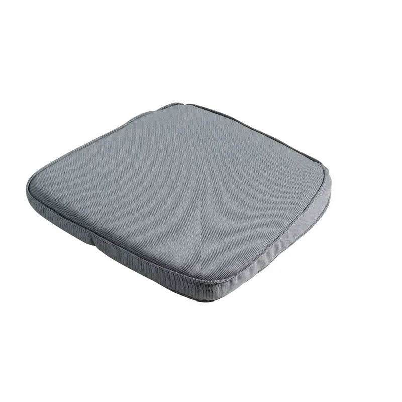 Madison wicker universeel zitkussen Rib grey 48x48 cm