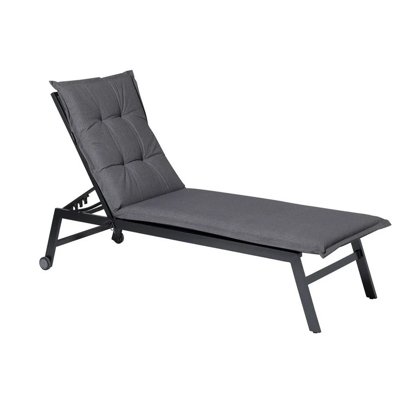 Madison ligbedkussen 200x65cm Outdoor Oxford grey