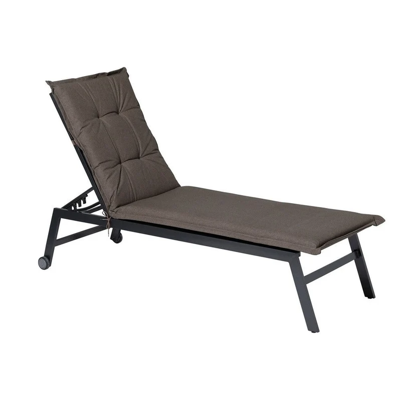 Madison ligbedkussen 200x65cm Outdoor Oxford taupe