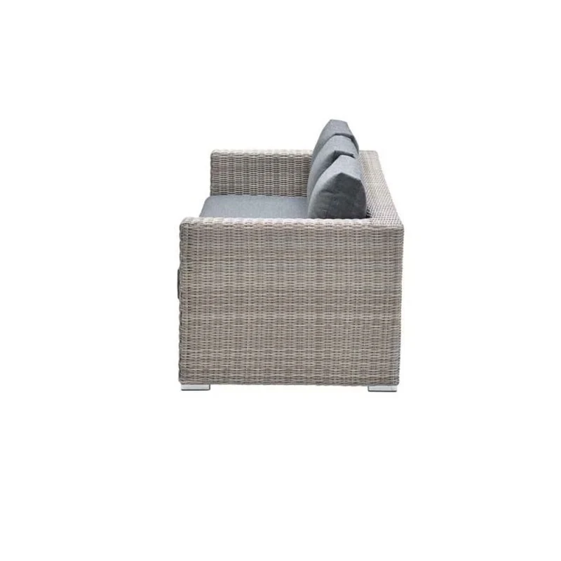 Garden Impressions Tennessee 3-zits bank vintage willow antraciet texfiber