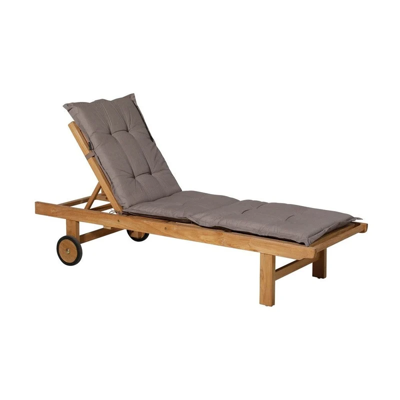 Madison ligbedkussen 200x65cm Basic taupe