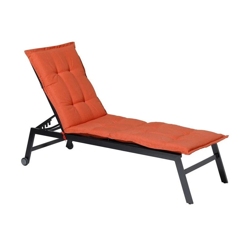 Madison ligbedkussen 200x65cm Panama flame orange