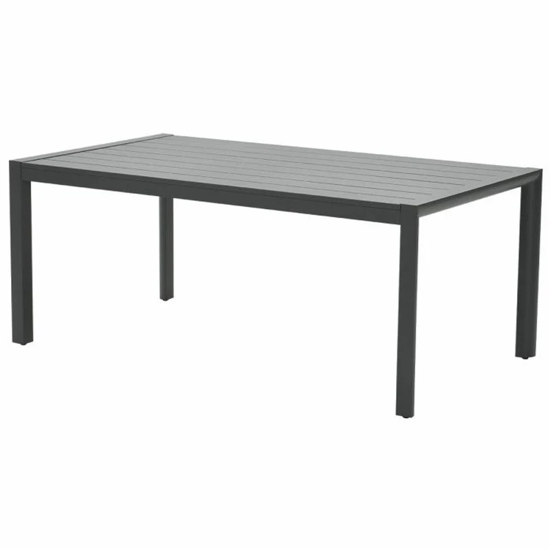 Gosford tuinset 5-delig verstelbaar donker grijs 180x100 cm