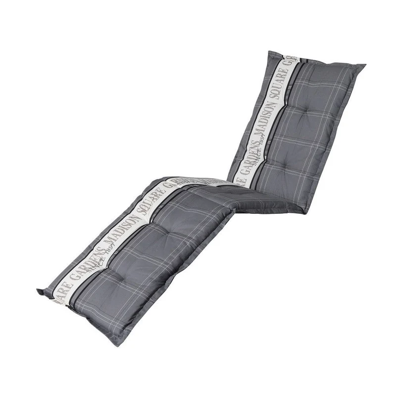 Madison ligbedkussen 200x65cm Madison garden grey