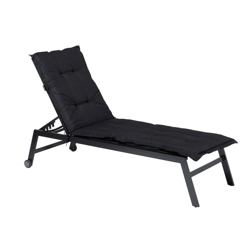 Madison ligbedkussen 200x65cm Basic black