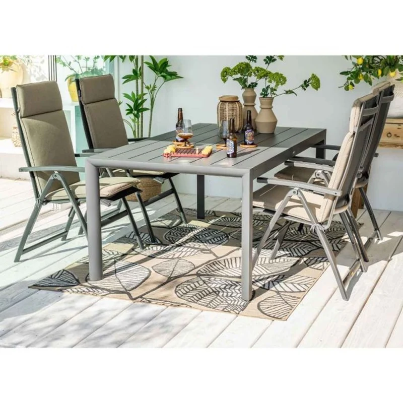 Gosford dining tuintafel grijs - Garden Impressions