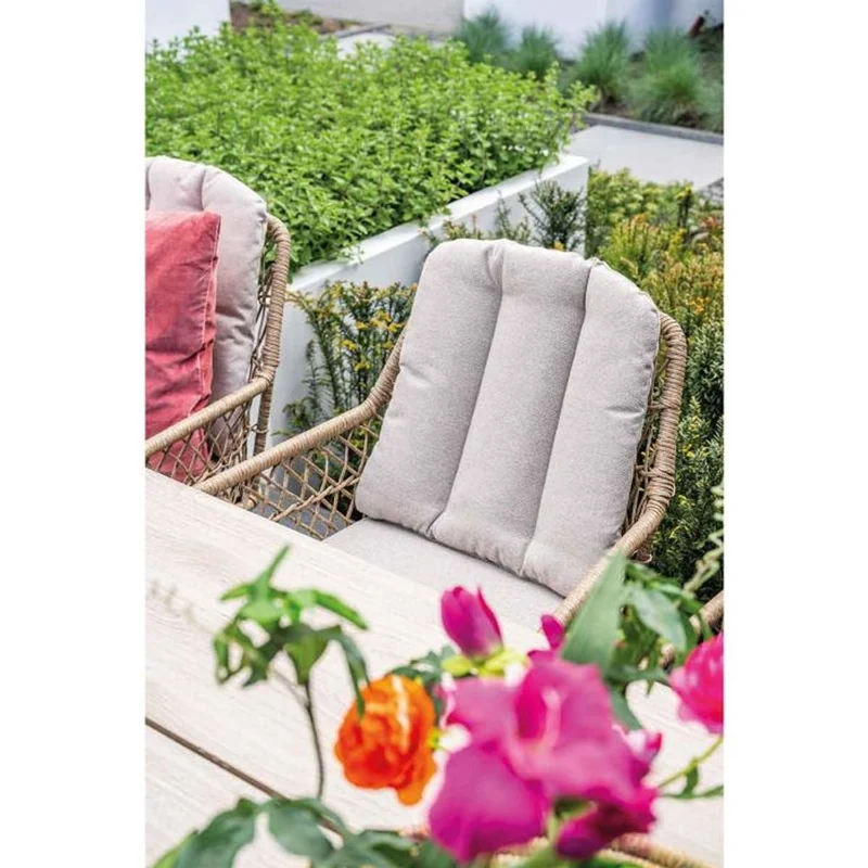 Allasio dining tuinstoel carbon black - Garden Impressions
