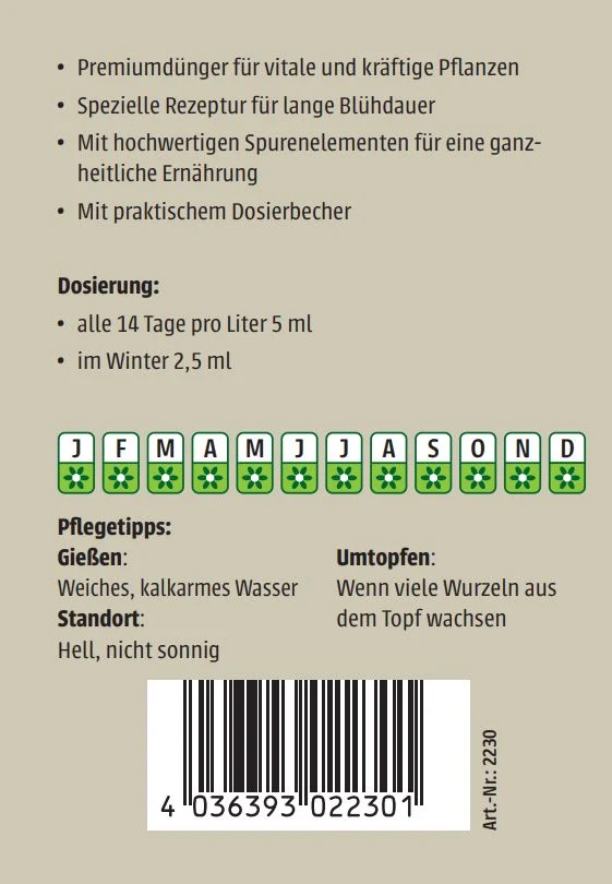 Mein schöner Garten Orchideendünger