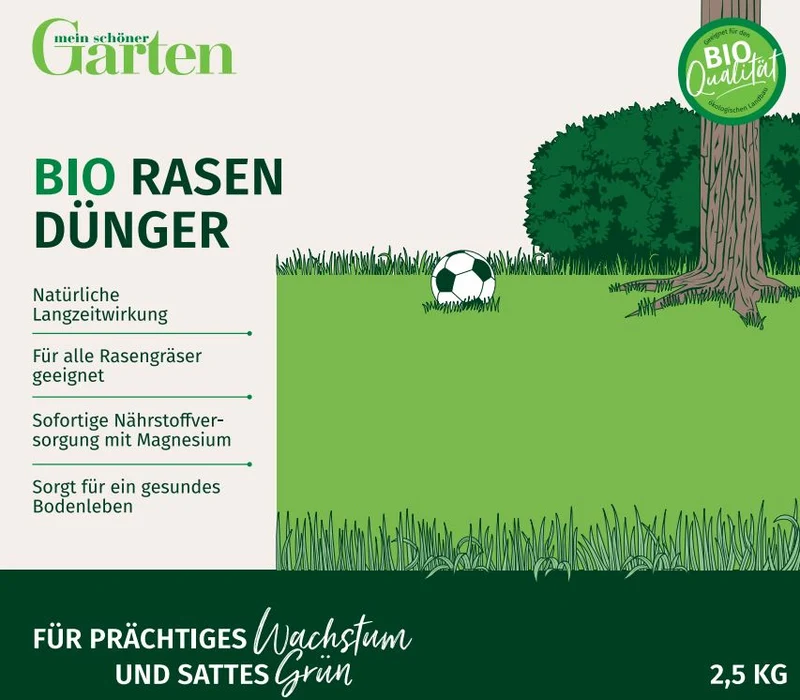 Mein schöner Garten Bio Rasendünger