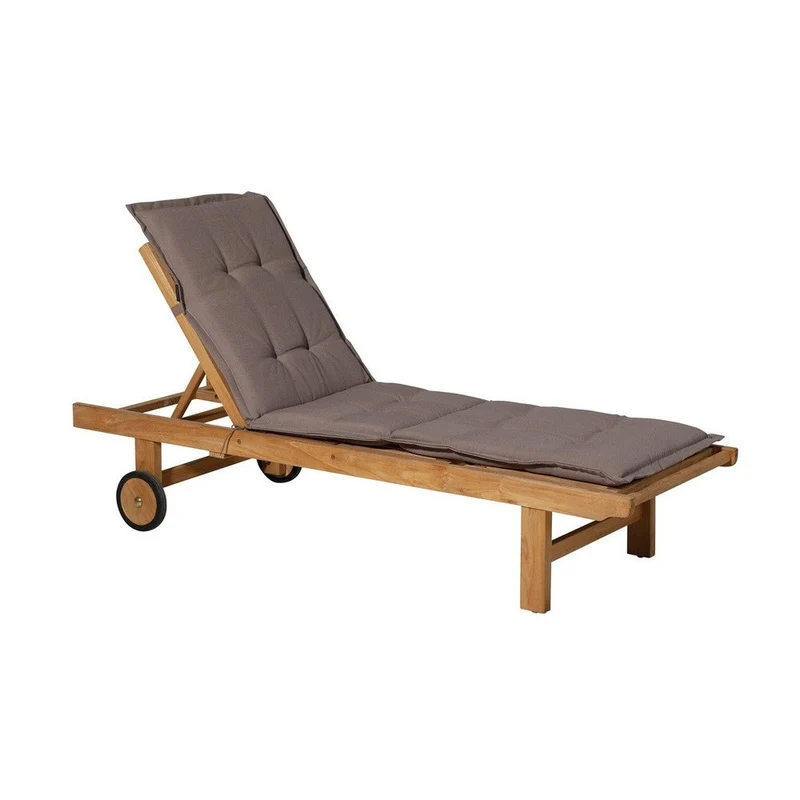 Madison ligbedkussen 200x65cm Panama taupe