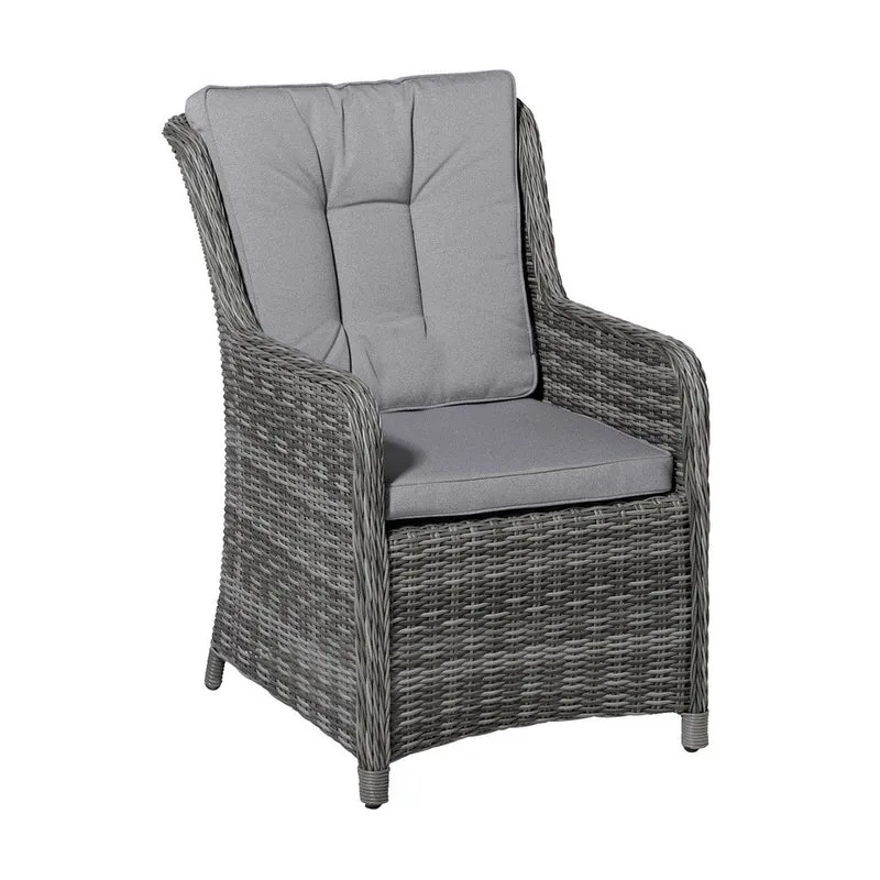 Madison wicker dining zitkussen Manchester light grey 105x50 cm