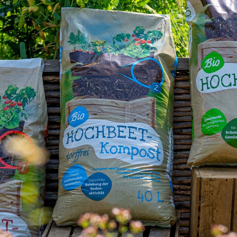 Floragard Bio Hochbeet Kompost