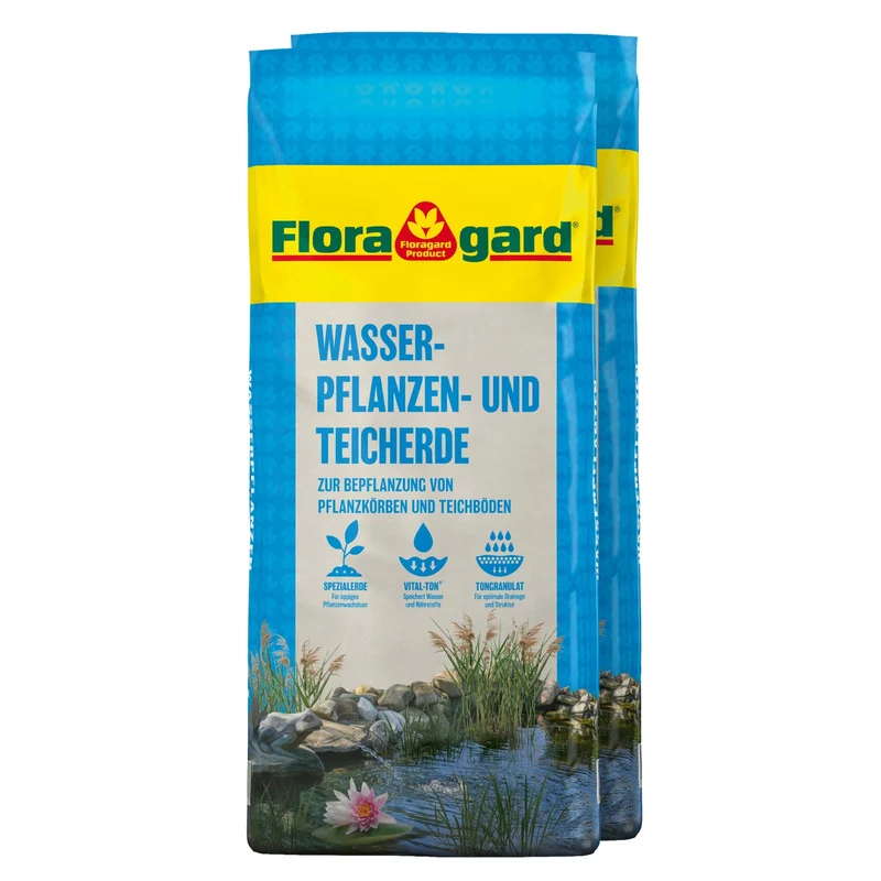 Floragard Wasserpflanzen- und Teicherde