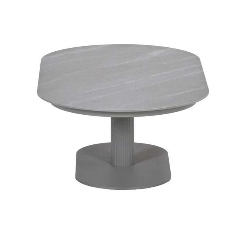 Garden Impressions Nice lounge tafel 130x70xH40 cm taupe Centostone Napoli sand